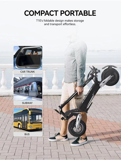 OOTD T10 klappbarer Elektroroller