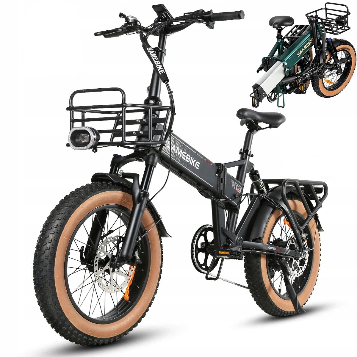 SAMEBIKE XWLX09-II klappbares Elektro-Mountainbike