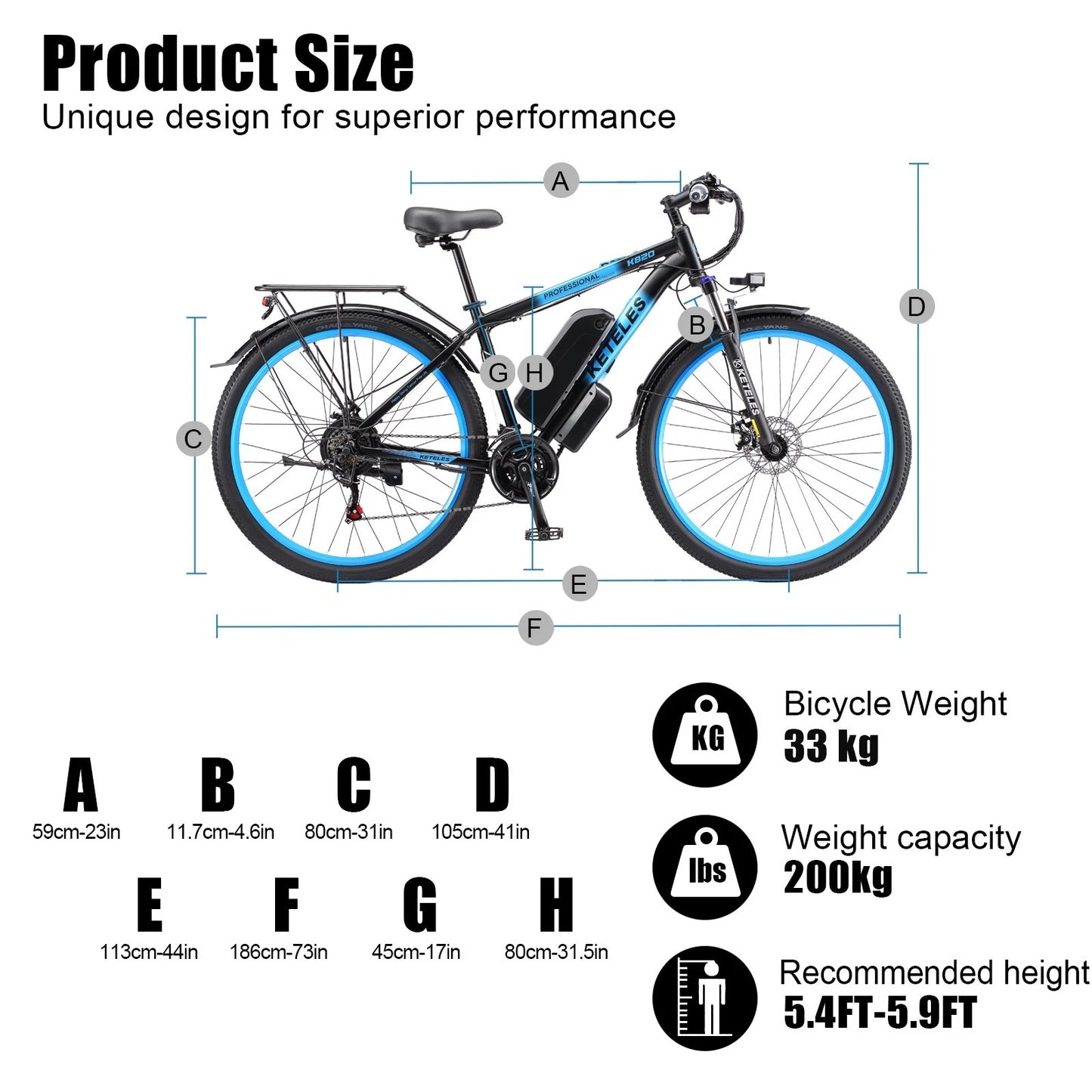 KETELES K820 Electric Bike