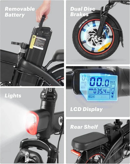 DYU A5 Klapp-E-Bike