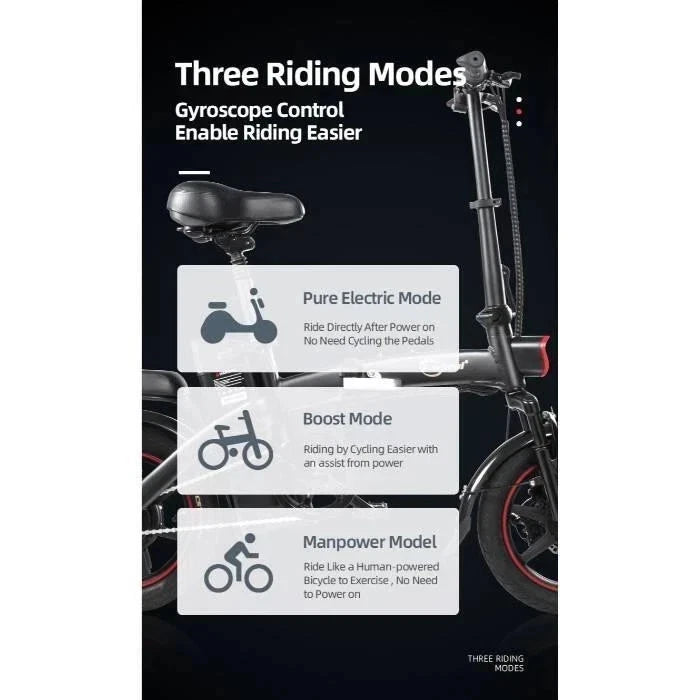 DYU A5 Klapp-E-Bike