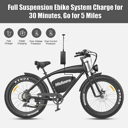 HIDOES B3 Fat Tire Elektrofahrrad