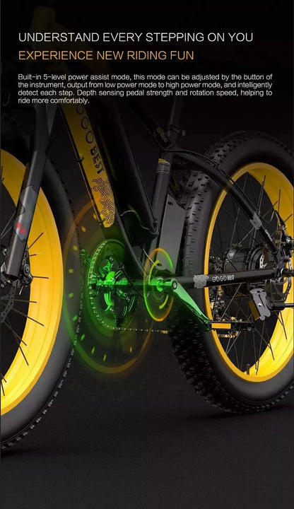 GOGOBEST GF600 Elektrisches Mountainbike