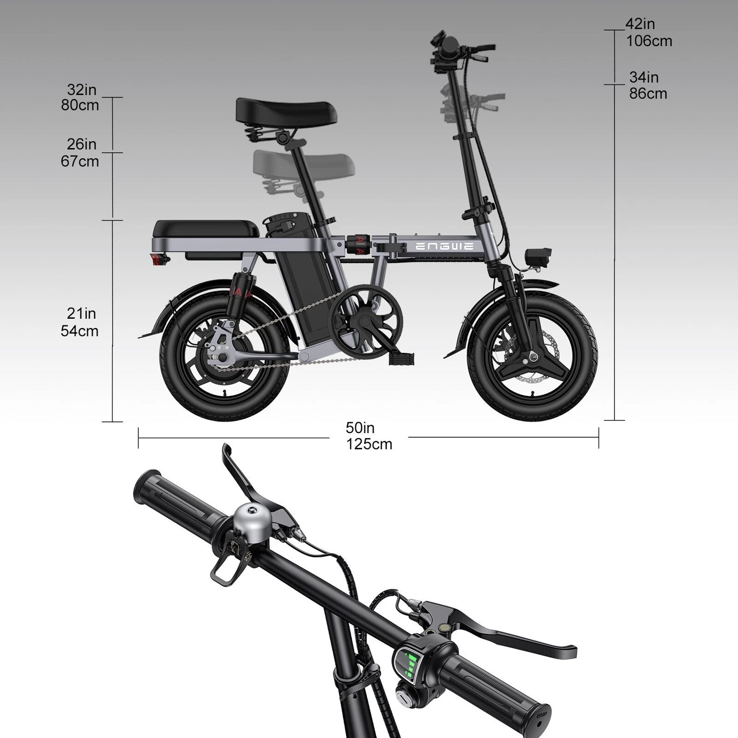ENGWE T14 faltbares Elektrofahrrad