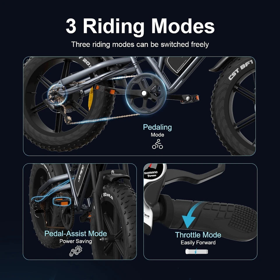 JANSNO X50 Mountain E-Bike