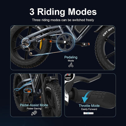 JANSNO X50 Mountain E-Bike