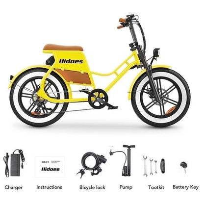 HIDOES C8 Fat Tire E-Bike