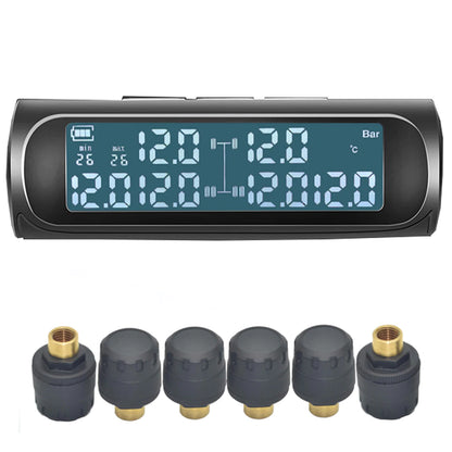 Contrôleur de pression des pneus (TPMS) solaire sans fil avec capteurs externes pour camions et véhicules récréatifs