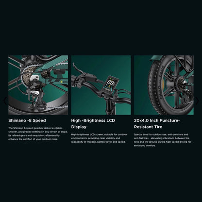 ENGWE Engine Pro 2.0 Klappbares Elektrofahrrad